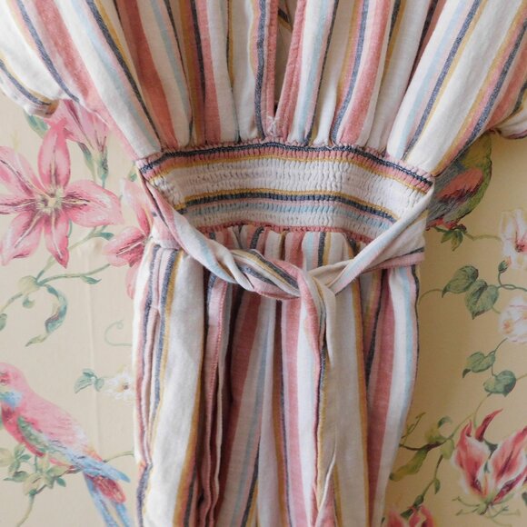 🦅 Fall Striped Romper XS 🌳🍃 - Picture 9 of 11